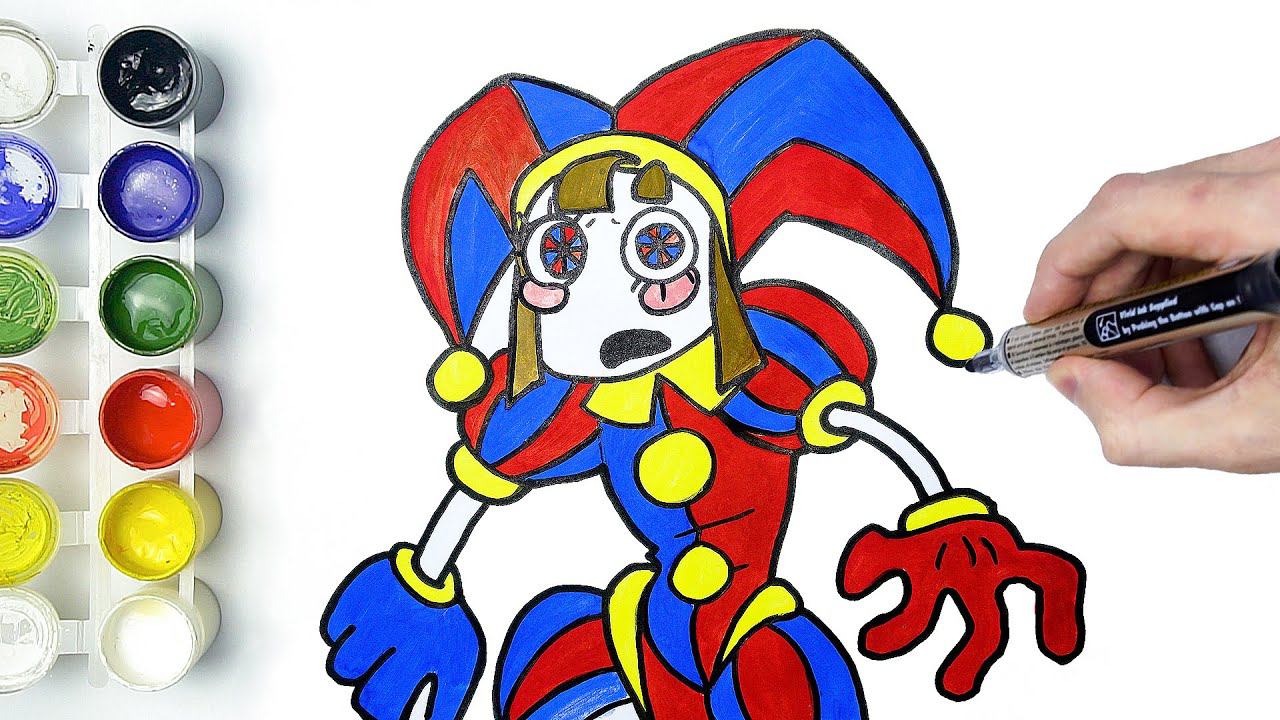 Como Dibujar a POMNI de The Amazing Digital Circus | how to draw pomni from tadc 2024 смотреть онлайн