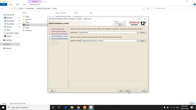 How To Install Oracle 12C Client Database On Windows | Step By Step | Tech Tips Unlimited смотреть онлайн