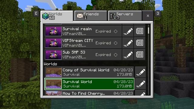 How To Find CHERRY BLOSSOM GROVE BIOME FAST In Minecraft! смотреть онлайн