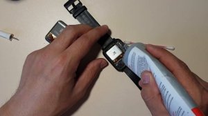 как приклеить дисплей amazfit bip