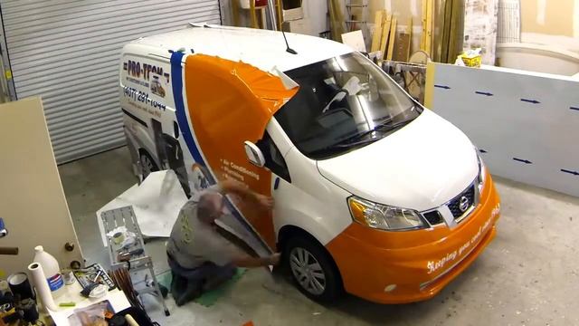 Pro-Tech Wrap Timelapse (Nissan NV200) смотреть онлайн