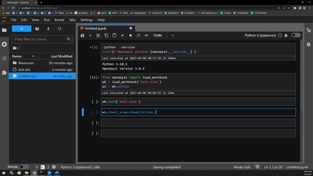 Openpyxl - Removing Worksheet Gridlines in Excel Workbooks with Python | Data Automation смотреть онлайн