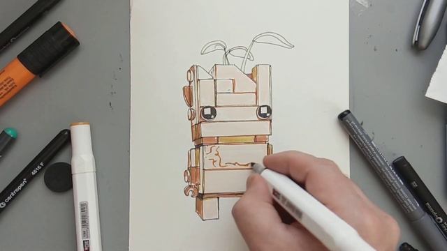 How to Sketch#LEGO BrickHeadz#Groot смотреть онлайн