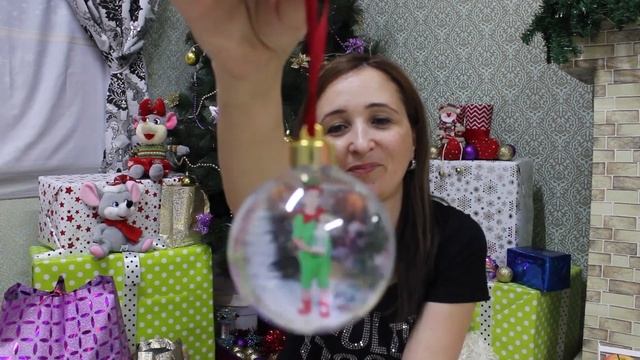 Елочный шар с фото смотреть онлайн