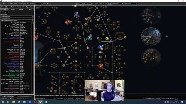 [POE 3.22] KING Of Bossing And Tanking! Explosive Trap Trickster For Trial Of The Ancestors