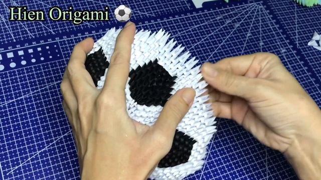 (14) Soccer ball Origami 3D смотреть онлайн