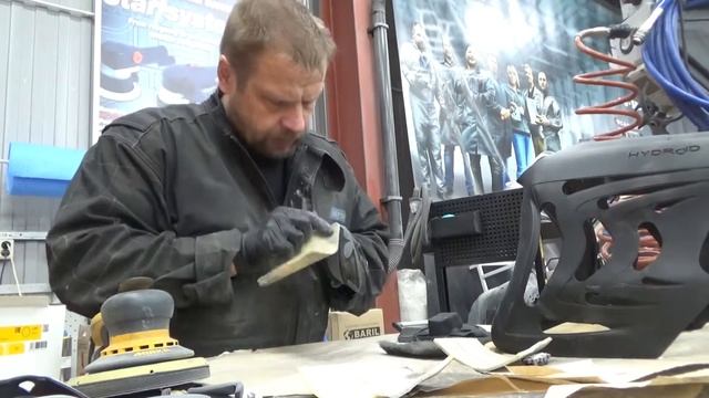 Покраска шлема для подводного плавания. смотреть онлайн