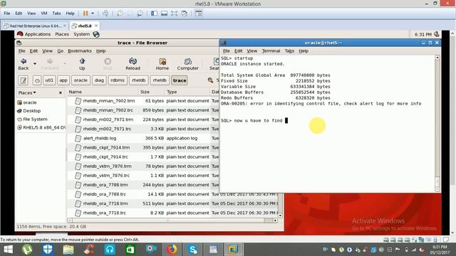 CONTROL FILE BACKUP AND RECOVERY . смотреть онлайн