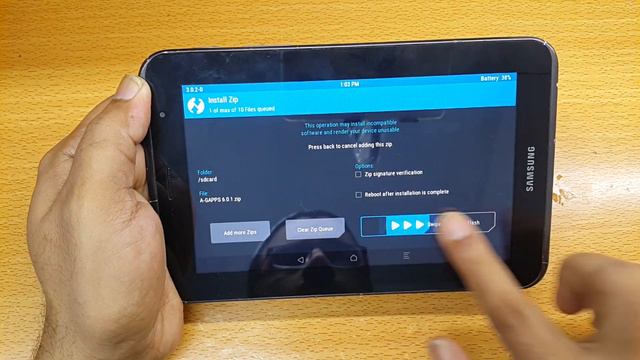 Install Android 6.0 On Samsung Galaxy Tab 2.7.0 P3100, P3110 Via crDroid With TWRP | Custom Rom 6 смотреть онлайн