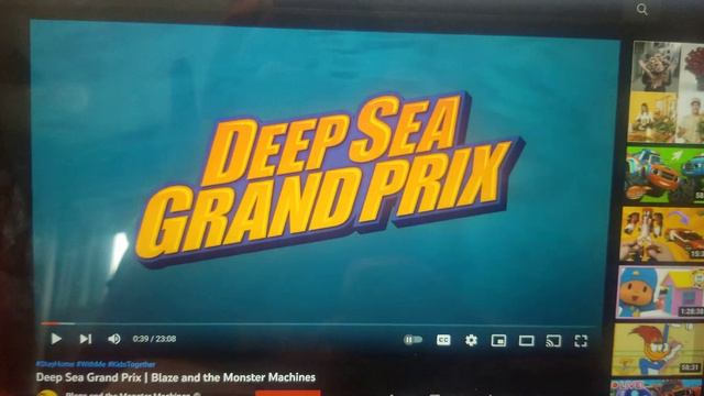 Blaze & The Monster Machines Deep Sea Grand Prix Title Card In Angry Birds Toons Style смотреть онлайн