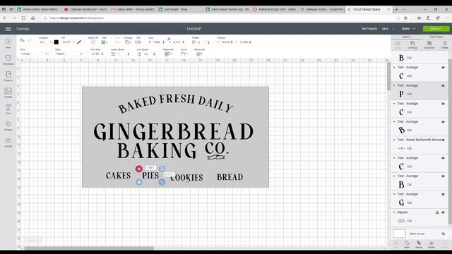 Farmhouse Christmas Sign / Gingerbread Bakery Sign / DIY Wooden Sign смотреть онлайн