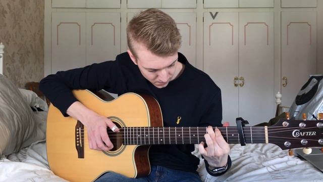Let Me Down Slowly - Alec Benjamin - Fingerstyle Guitar смотреть онлайн
