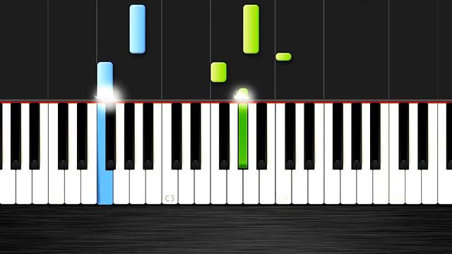 The Imperial March - Star Wars - EASY Piano Tutorial by PlutaX - Synthesia смотреть онлайн