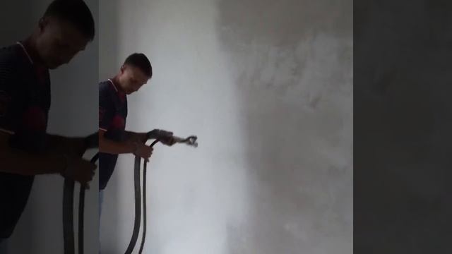 Механизированные штукатурные работы