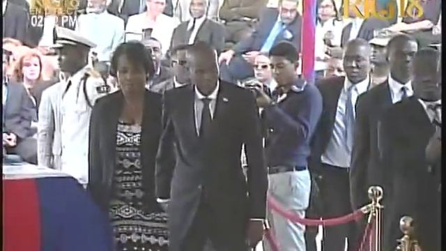 Exposition de la dépouille mortelle de l'ancien Président de la République d'Haïti, René Préval. смотреть онлайн
