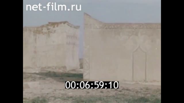 1970г. Каспийское море. восточный берег. устье реки Урал. Казахстан. смотреть онлайн