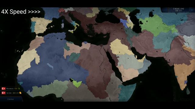 Kaiserreich Ottoman Empire Timelapse смотреть онлайн