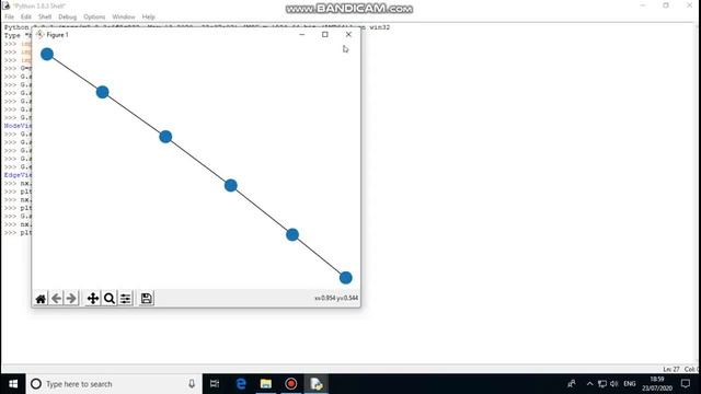 Graph Visualization using matplotlib смотреть онлайн
