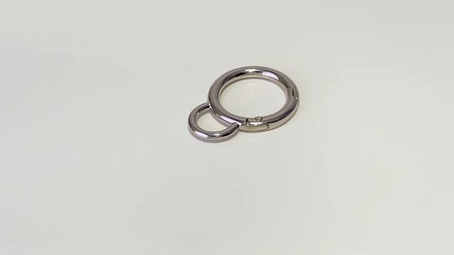 Кольцо карабин с ушком LE25/4,0 NK (Цвет: никель) смотреть онлайн