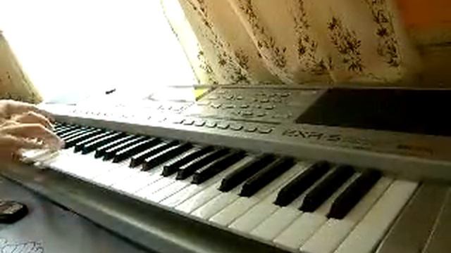 My simple solo on piano (Piano 2) Roland EXR 5 смотреть онлайн