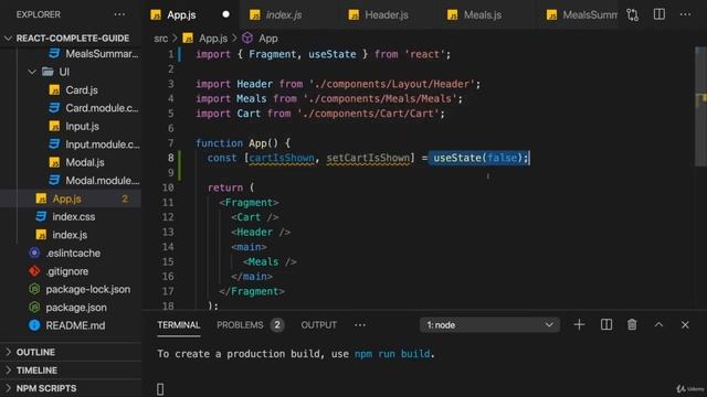 24 Adding a Modal via a React || Full React Course From Scratch Detailed, From beginning to advance смотреть онлайн