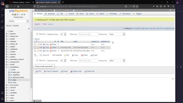 18-Laravel 8 Tutorial - Seeding الحلقة الثامنة عشر لارافيل 8 смотреть онлайн