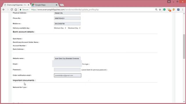 How to Update Vendor's Profile - OverrunsPhilippines.Com Tutorial смотреть онлайн