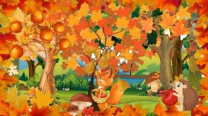 Детская песенка  Осень,осень снова к нам пришла.Слушать онлайн