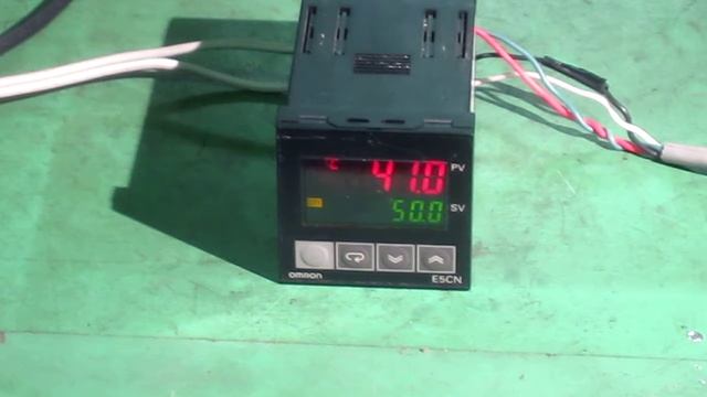 OMRON E5CN-QP Electronic temperature controller　動作確認 смотреть онлайн