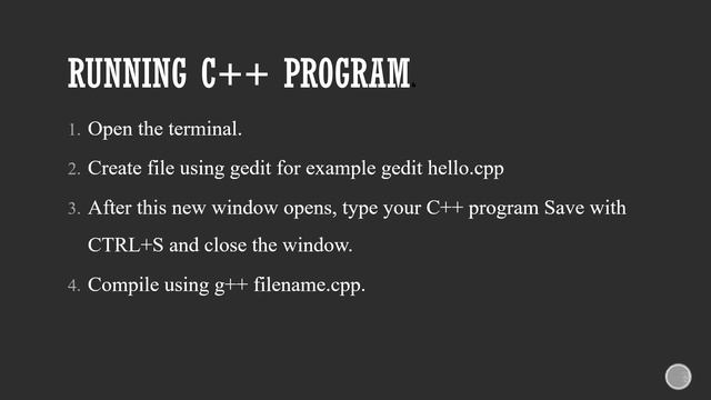 Running C/C++/Python program in Linux смотреть онлайн