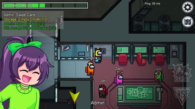 Among Us NEW CUPID ROLE! (Valentine’s Mod) смотреть онлайн