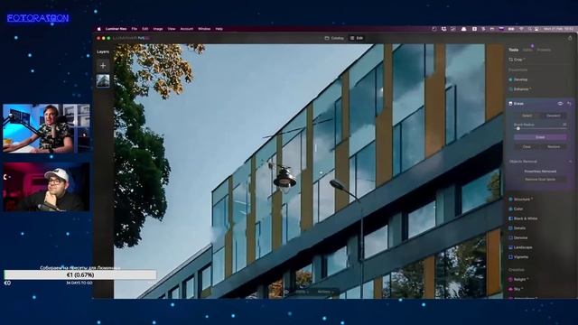 Luminar NEO. Обзор новой версии редактора с AI. Сравнение с Luminar AI. (запись стрима) смотреть онлайн