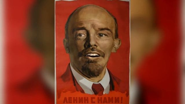 Оживление портрета Ленина забавное | The revitalization of the portrait of Lenin is funny смотреть онлайн
