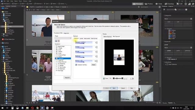 ACDSee Ultimate 2019: обзор. 07 Пакетная обработка: редактирование