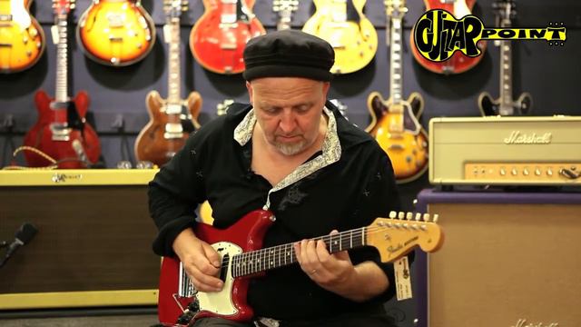 1965 Fender Mustang - Dakota Red / GuitarPoint Maintal / Vintage Guitars смотреть онлайн