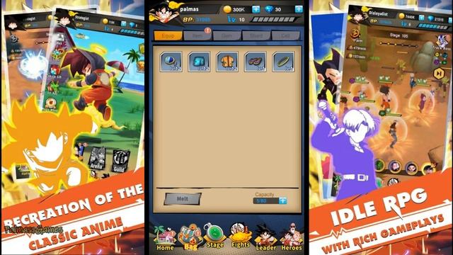 Z-Fighters Gameplay Android | New Mobile Game смотреть онлайн