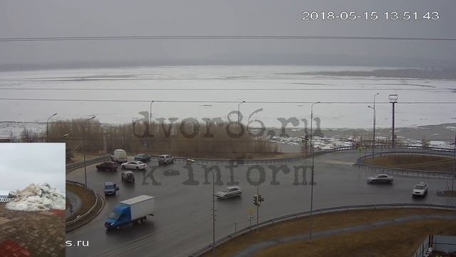 Обь в Сургуте наконец-то пошла полноценно смотреть онлайн