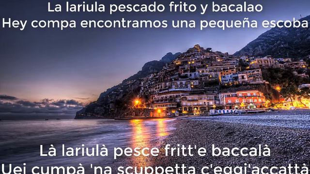 Luna Mezzo mare (Subtitulado en español) Canción folclorica Siciliana смотреть онлайн