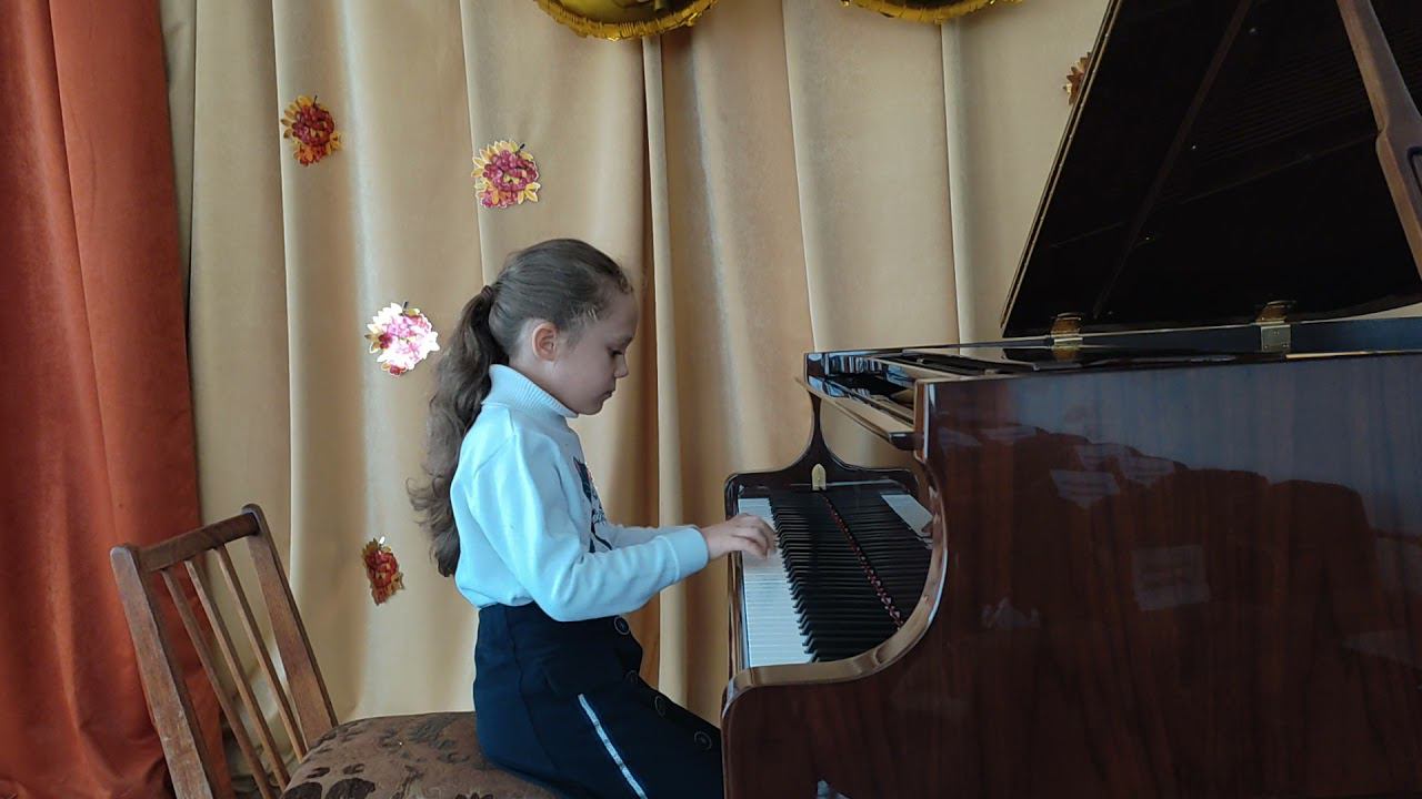 Н. Голубовская Этюд C-dur смотреть онлайн