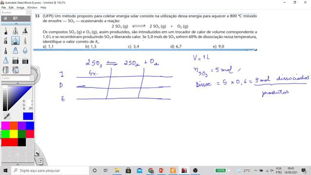 Resolução de exercícios de equilíbrio químico смотреть онлайн