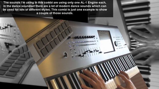 Korg Kronos: Dance Experience Combi Demo (AL-1 Dance Sound set) смотреть онлайн