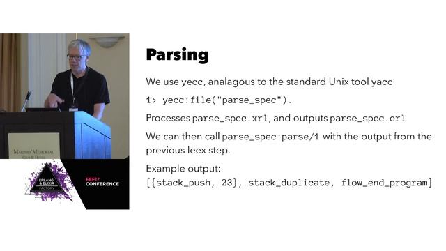 Lightning Talk: Mr White Erlang Interpreter for Whitespace - Derek Brown смотреть онлайн