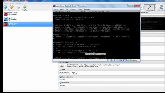 DHCP SSH SAMBA TELNET смотреть онлайн