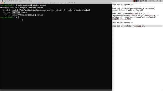 Mongo installation on ubuntu смотреть онлайн