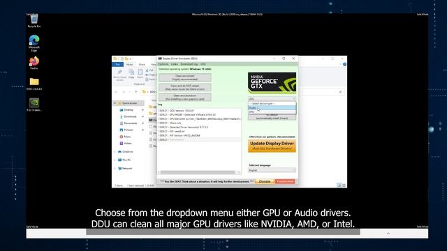 How to fix or clean install GPU drivers - DDU (Display Driver Uninstaller) смотреть онлайн