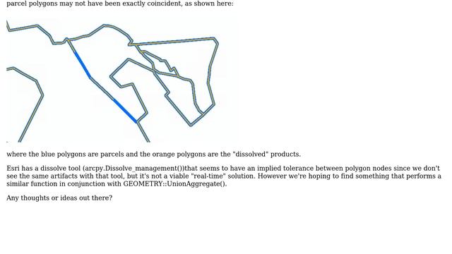 GIS: How to remove artifacts with SQL Server GEOMETRY::UnionAggregate()? смотреть онлайн