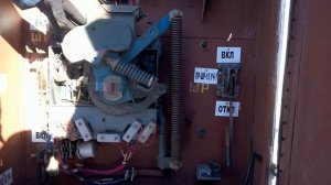 Привод выключателя ПП-67. Обзор ячейки 10 кВ серии КРН.