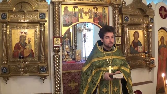 Проповедь о. Алексия (Хотеева) на праздник Входа Господнего в Иерусалим 9 апреля 2017 смотреть онлайн