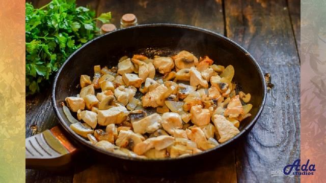 ★ЭТО СВЕРХВКУСНО! Т РЕЦЕПТ ★!! ДИЕТИЧЕСКИЙ ЖУЛЬЕН С КУРИЦЕЙ ★ смотреть онлайн