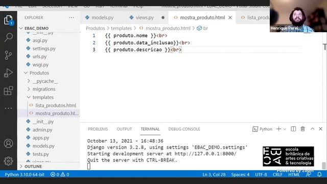 Descomplicando o desenvolvimento web com Django смотреть онлайн